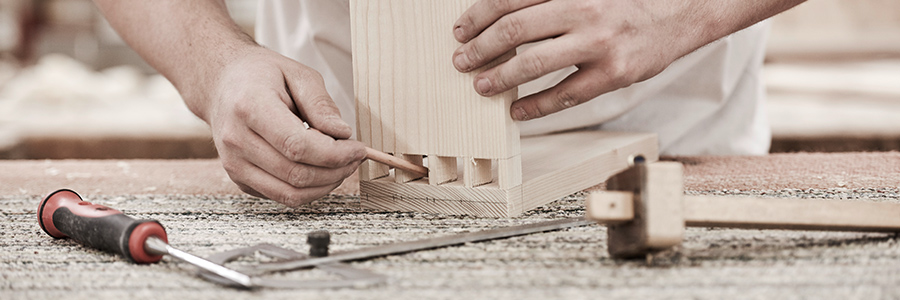 detail arbeit am zimmermeisterhaus